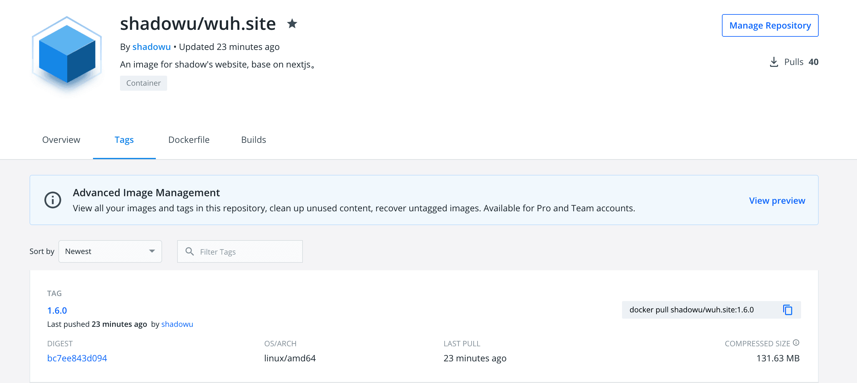 Docker镜像的制作与使用